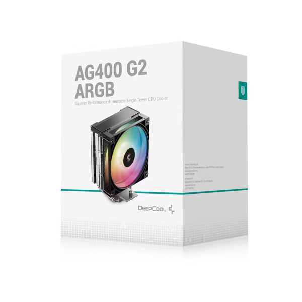 Кулер для процессора Deepcool AG400 G2 ARGB в интернет магазине Stels.kz