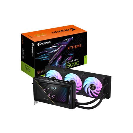 Видеокарта Gigabyte (GV-N5090AORUSX W-32GD) RTX5090 AORUS XTREME WATERFORCE 32G в интернет магазине Stels.kz