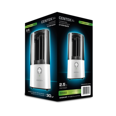 Ультразвуковой увлажнитель воздуха Centek СТ-5101 BLACK в интернет магазине Stels.kz