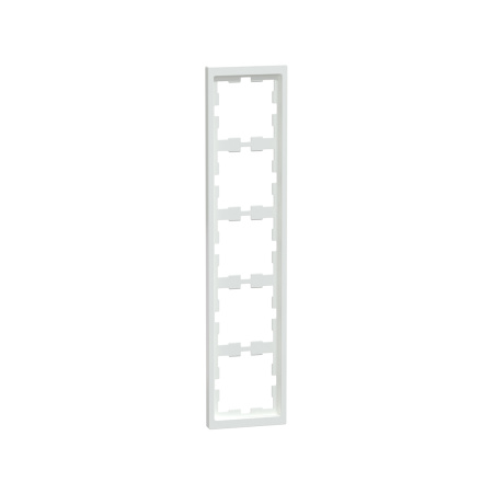 Рамка MERTEN MTN4050-6535 D-Life 5 постовая белый лотос