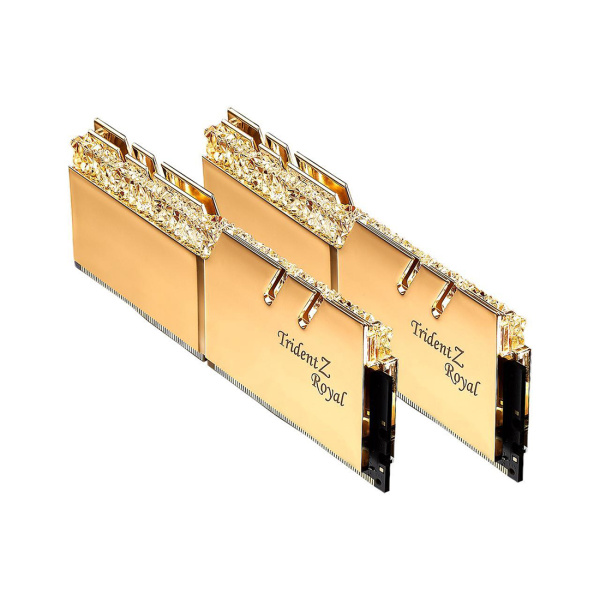 Комплект модулей памяти G.SKILL TridentZ Royal F4-4000C19D-32GTRG DDR4 32GB (Kit 2x16GB) 4000MHz в интернет магазине Stels.kz