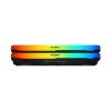 Комплект модулей памяти Kingston FURY Beast RGB KF432C16BB12AK2/32 DDR4 32GB (Kit 2x16GB) 3200MHz в интернет магазине Stels.kz