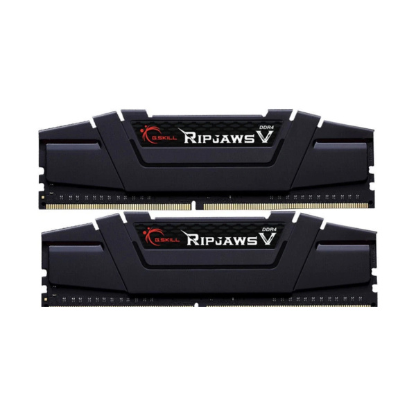 Комплект модулей памяти G.SKILL RipjawsV F4-3200C14D-64GVK DDR4 64GB (Kit 2x32GB) 3200MHz в интернет магазине Stels.kz
