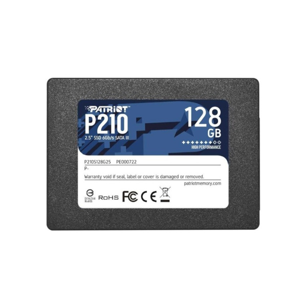 Твердотельный накопитель SSD Patriot P210S128G25 128GB SATA Твердотельный накопитель SSD Patriot P210S128G25 128GB SATA