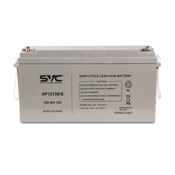 Купить не дорого Аккумуляторная батарея SVC VP12150/S 12В 150 Ач (485*172*240) в интернет магазине Stels.kz Аккумуляторная батарея SVC VP12150/S 12В 150 Ач (485*172*240) в интернет магазине Stels.kz