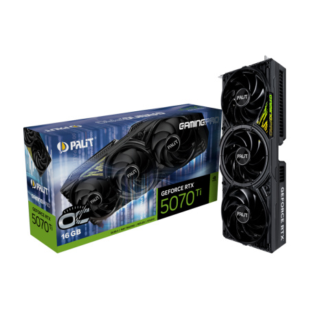 Видеокарта PALIT RTX5070Ti GAMINGPRO OC 16GB (NE7507TS19T2-GB2031A) в интернет магазине Stels.kz