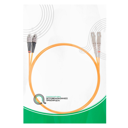 Патч Корд Оптоволоконный SC/UPC-FC/UPC MM OM2 50/125 Duplex 3.0мм 1 м в интернет магазине Stels.kz