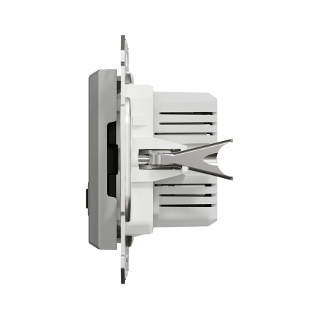 Розетка USB SE EPH2700361 Asfora A+С 2,4А механизм алюминий в интернет магазине Stels.kz