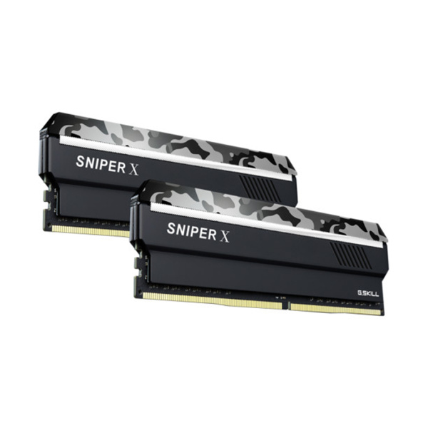 Комплект модулей памяти G.SKILL SniperX F4-3600C19D-32GSXWB DDR4 32GB (Kit 2x16GB) 3600MHz в интернет магазине Stels.kz