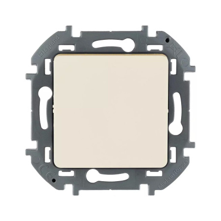 Переключатель одноклавишный Legrand 673651 Inspiria с/у слоновая кость в интернет магазине Stels.kz