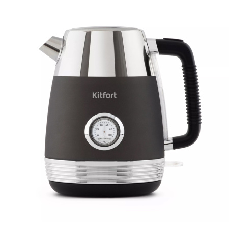 Купить не дорого Чайник электрический Kitfort KT-633-1 графит в интернет магазине Stels.kz Чайник электрический Kitfort KT-633-1 графит в интернет магазине Stels.kz