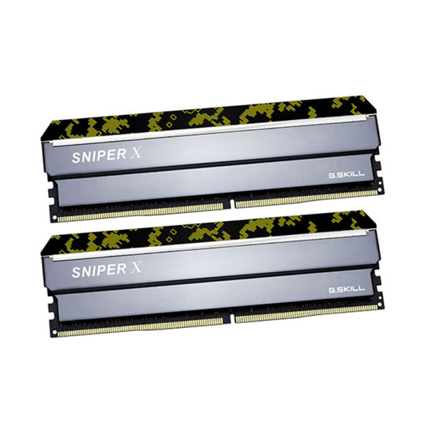 Комплект модулей памяти G.SKILL SniperX F4-2666C19D-16GSXK DDR4 16GB (Kit 2x8GB) 2666MHz в интернет магазине Stels.kz