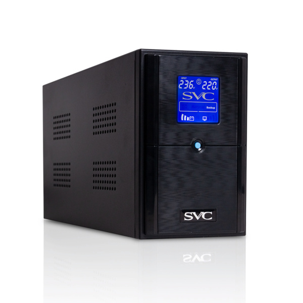 Источник бесперебойного питания SVC V-1200-L-LCD Источник бесперебойного питания SVC V-1200-L-LCD