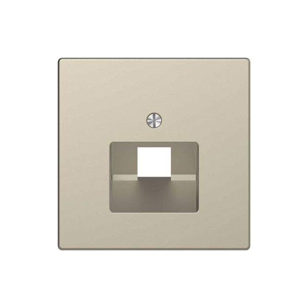 Центральная накладка MERTEN MTN4521-6033 D-Life для розетки 1-ой RJ45 сахара