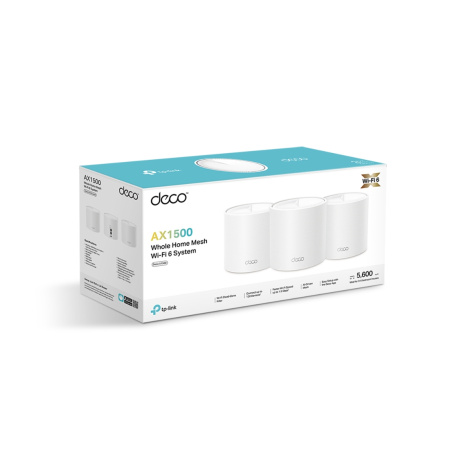 Домашняя Mesh-система Wi-Fi 6 TP-Link Deco X1500(3-pack) в интернет магазине Stels.kz