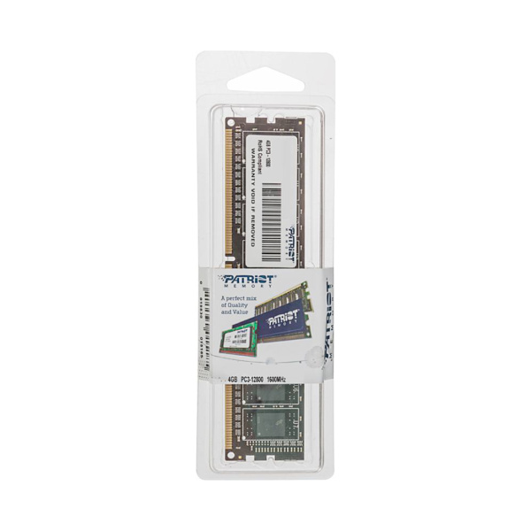 Купить не дорого Модуль памяти Patriot Signature PSD34G16002 DDR3 4GB 1600MHz в интернет магазине Stels.kz Модуль памяти Patriot Signature PSD34G16002 DDR3 4GB 1600MHz в интернет магазине Stels.kz