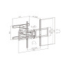 Кронштейн XG FMW-50100 для ТВ и мониторов 50"- 100"