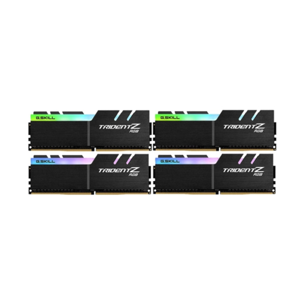 Комплект модулей памяти G.SKILL TridentZ RGB F4-3200C16Q-128GTZR DDR4 128GB (Kit 4x32GB) 3200MHz в интернет магазине Stels.kz
