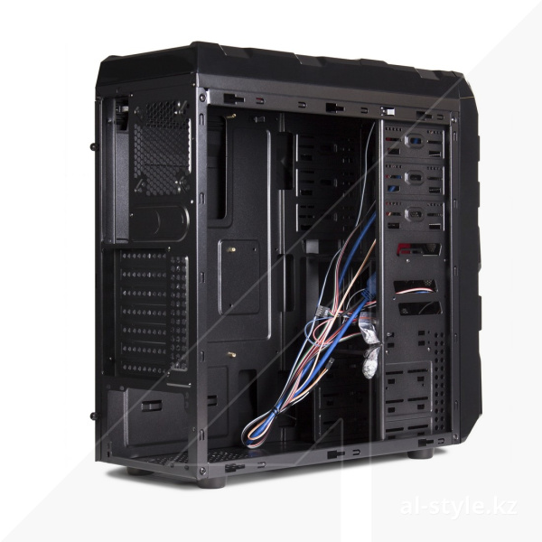 Компьютерный корпус HuntKey Spider black без Б/П в интернет магазине Stels.kz