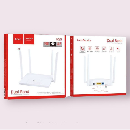 WiFi роутер 4G HOCO DQ05 2,4G+5G Стационарный