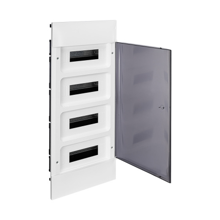 Щит встраиваемый Legrand Practibox S 4х12 IP40 Дымчатая дверь в интернет магазине Stels.kz