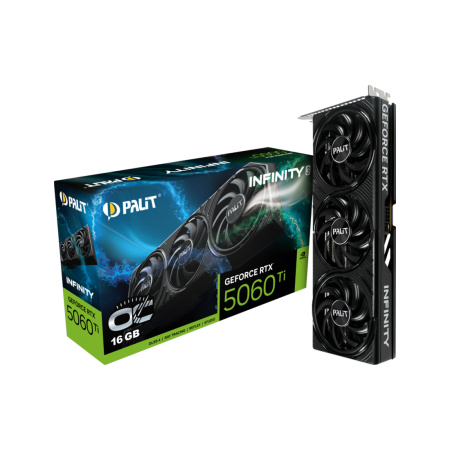Видеокарта PALIT RTX5060Ti INFINITY 3 OC 16GB (NE7506TS19T1-GB2061S) в интернет магазине Stels.kz