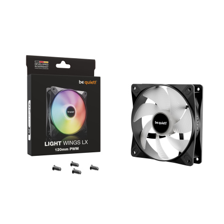 Вентилятор для компьютерного корпуса Bequiet! Light Wings LX 120mm PWM в интернет магазине Stels.kz