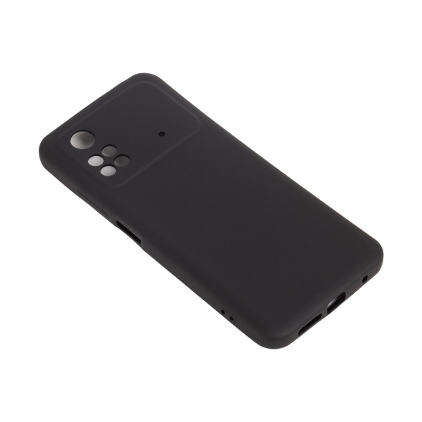 Чехол для телефона XG XG-HS128 для POCO M4 Pro Силиконовый Чёрный в интернет магазине Stels.kz