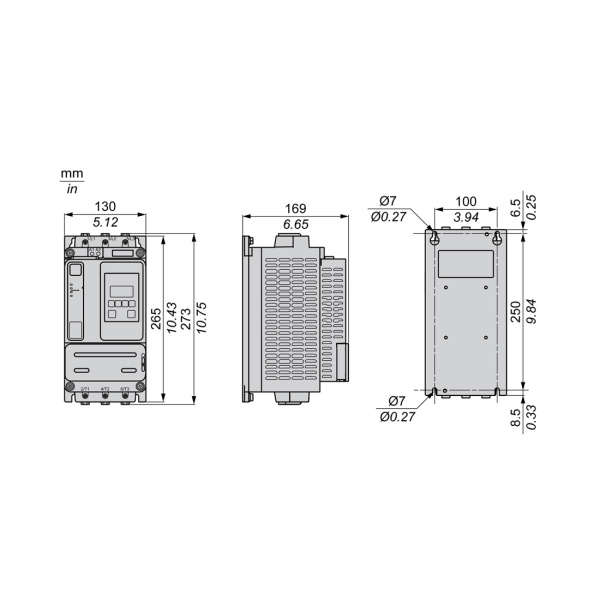 Устройство плавного пуска SE ATS430D17S6 ATS430 17A 600В в интернет магазине Stels.kz