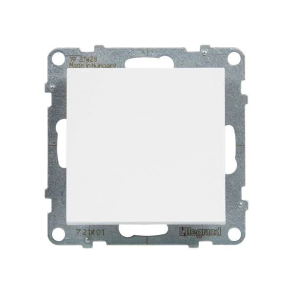 Переключатель Suno 10А 250В безвинт.зажим Белый в интернет магазине Stels.kz