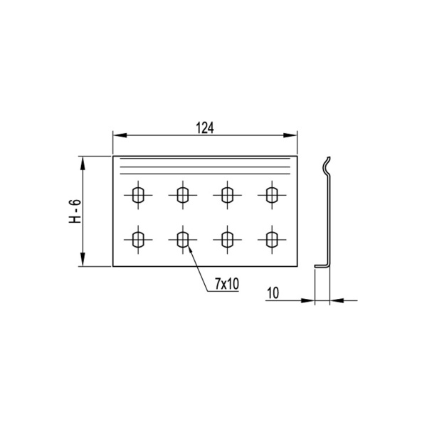 Соединитель усиленный горизонтальный GTO 100L DKC в интернет магазине Stels.kz