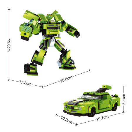 Игровой конструктор Keyixing 25613 КАПИТАН (344 детали в наборе) в интернет магазине Stels.kz