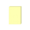 Стикеры бумажные самоклеющиеся Comix D5003, 76х101 мм., 100 л., упак./12 шт., жёлтый