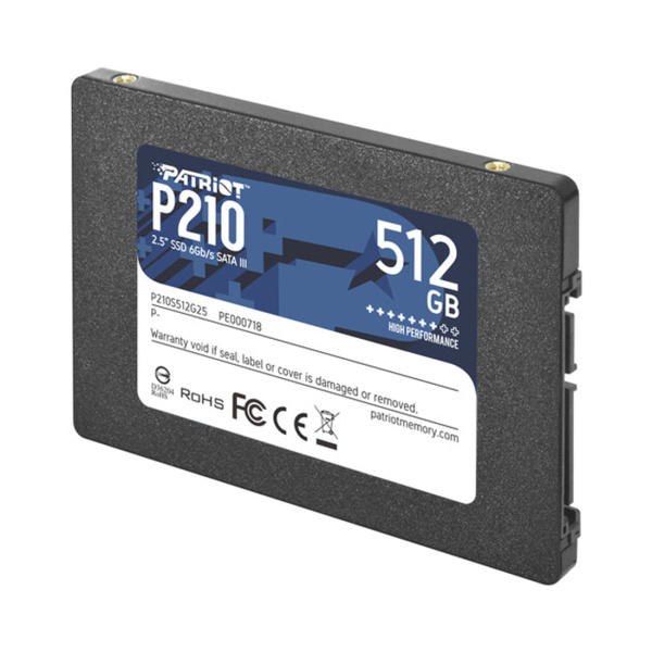 Купить не дорого Твердотельный накопитель SSD Patriot P210 512GB SATA в интернет магазине Stels.kz Твердотельный накопитель SSD Patriot P210 512GB SATA в интернет магазине Stels.kz