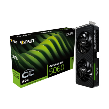 Видеокарта PALIT RTX5060 DUAL OC 8G (NE75060S19P1-GB2063D) в интернет магазине Stels.kz