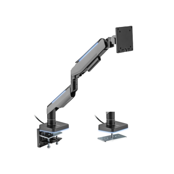 Настольный кронштейн с газлифтом XG MGG-1749 grey для 1 монитора (17"-49") Серый