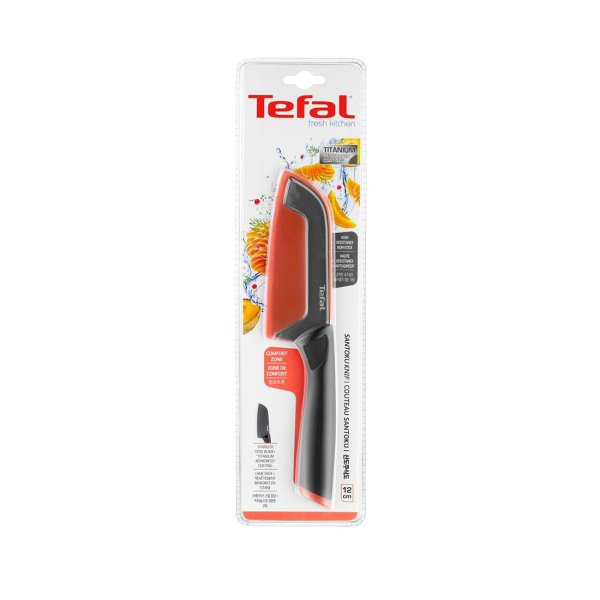 Купить не дорого Нож сантоку Tefal Fresh Kitchen K1220104 12 см в интернет магазине Stels.kz Нож сантоку Tefal Fresh Kitchen K1220104 12 см в интернет магазине Stels.kz