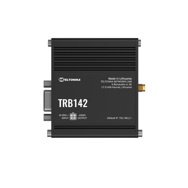 Сетевой шлюз Teltonika TRB142 LTE CAT 1 RS232 GATEWAY