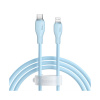 Интерфейсный кабель Baseus Pudding Type-C to iP 20W 2m Blue (P10355701311-B2)