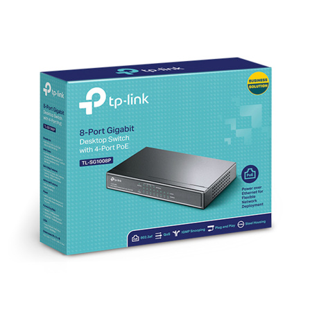 Коммутатор TP-Link TL-SG1008P в интернет магазине Stels.kz