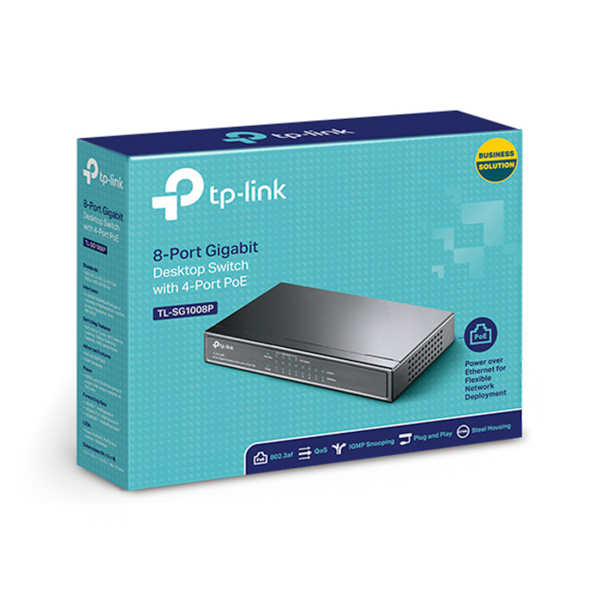 Коммутатор TP-Link TL-SG1008P в интернет магазине Stels.kz