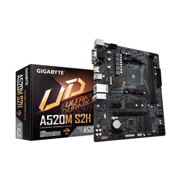 Материнская плата Gigabyte A520M S2H Материнская плата Gigabyte A520M S2H