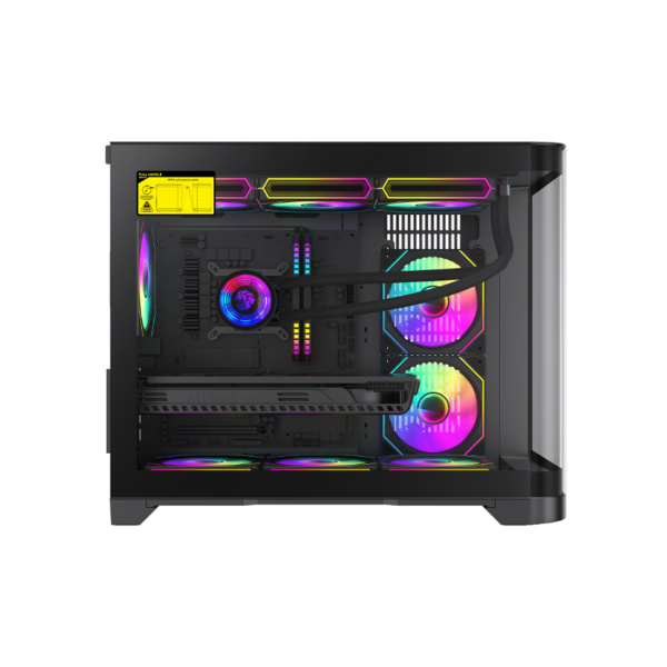 Компьютерный корпус Gamemax HYPE-M Black без Б/П в интернет магазине Stels.kz