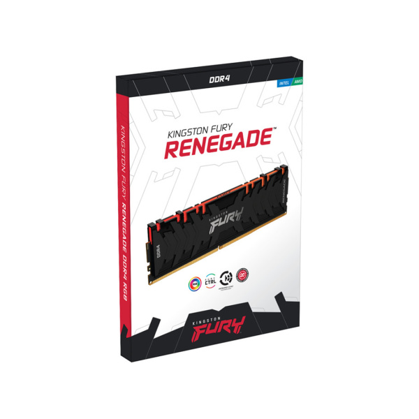 Комплект модулей памяти Kingston FURY Renegade RGB KF432C16RBAK2/16 DDR4 16GB (Kit 2x8GB) 3200MHz в интернет магазине Stels.kz