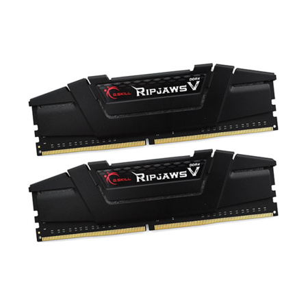 Комплект модулей памяти G.SKILL RipjawsV F4-3200C16D-8GVKB DDR4 8GB (Kit 2x4GB) 3000MHz в интернет магазине Stels.kz