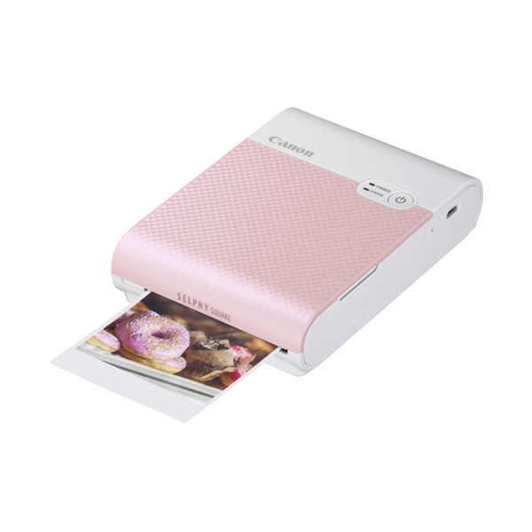 Фотопринтер Canon SELPHY SQUARE QX10 Pink (4109C009AA) в интернет магазине Stels.kz