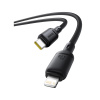 Интерфейсный кабель Baseus Silky Type-C to iP 20W 1m Cluster Black (P10377700113-00) в интернет магазине Stels.kz