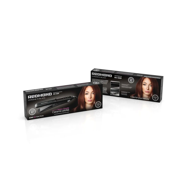 Выпрямитель для волос Redmond RCI-2329 Черный / хром в интернет магазине Stels.kz