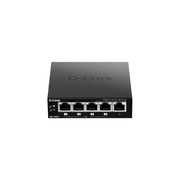Купить не дорого Коммутатор D-Link DGS-1005P/A1A в интернет магазине Stels.kz Коммутатор D-Link DGS-1005P/A1A в интернет магазине Stels.kz