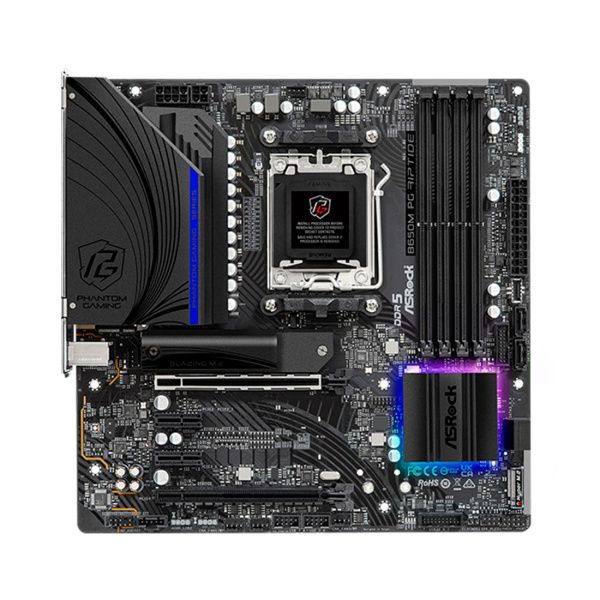 Купить не дорого Материнская плата ASRock B650M PG RIPTIDE в интернет магазине Stels.kz Материнская плата ASRock B650M PG RIPTIDE в интернет магазине Stels.kz
